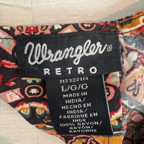 Wrangler Red Retro Dress above knee L - Picture 4 of 6